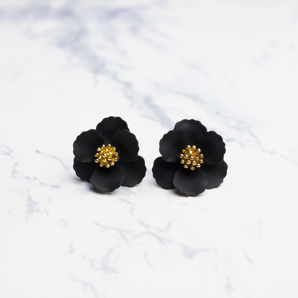Anthro Zenzii ‘Garden Girl' Studs - Picture 4 of 8